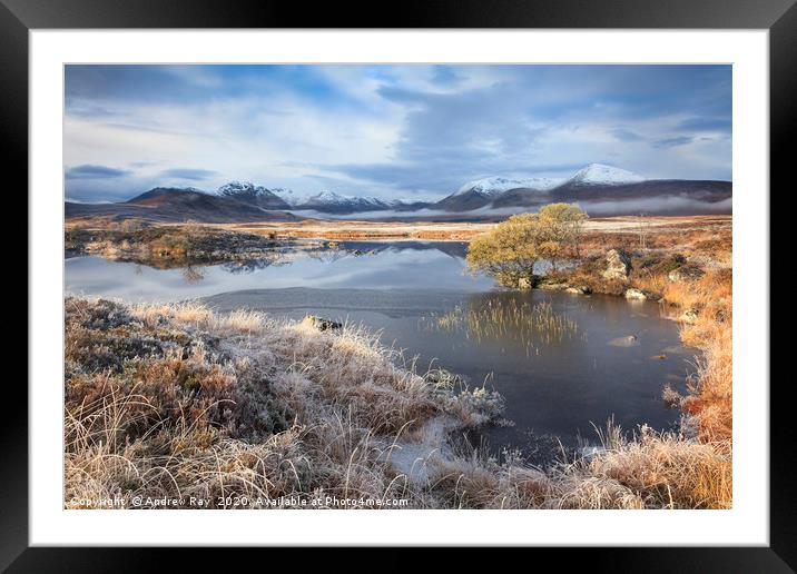 Towards Black Mount Framed Mounted Print by Andrew Ray