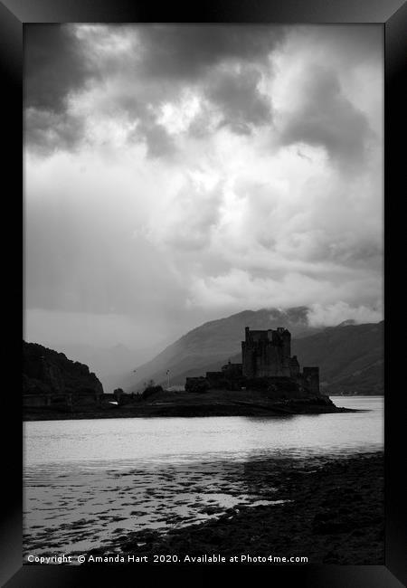 Eilean Donan Castle, Kyle of Lochalsh Framed Print by Amanda Hart