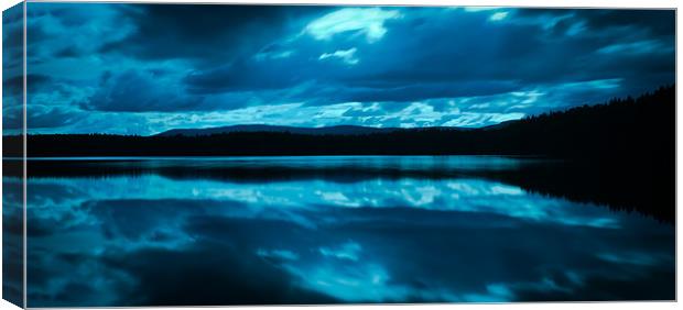 Loch Garten Blue Canvas Print by Keith Thorburn EFIAP/b