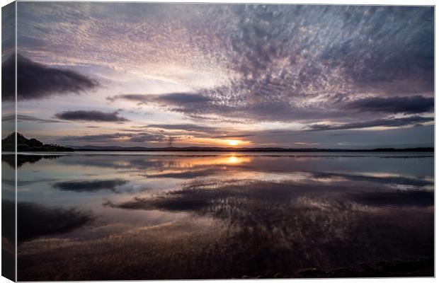 Sunset  Canvas Print by Alan Sinclair