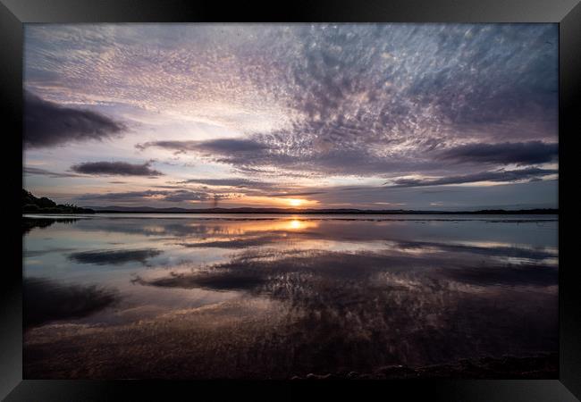Sunset  Framed Print by Alan Sinclair