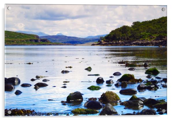 Loch Spelve Acrylic by Steven Watson