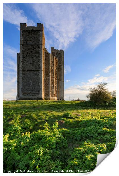 Towards Orford Castle Print by Andrew Ray