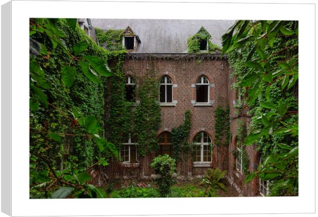 The Courtyard  Canvas Print by Jade Brimfield