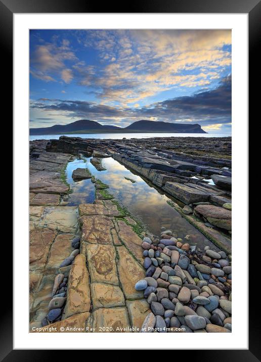 Towards Hoy Framed Mounted Print by Andrew Ray