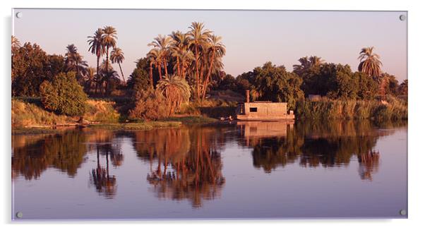Reflections in the Nile Acrylic by CJ Barnard