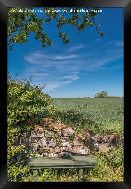 A rest in the shade Framed Print by Richard Laidler