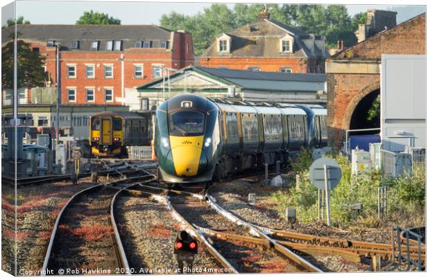 Exeter St Davids IET  Canvas Print by Rob Hawkins