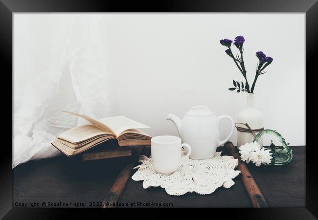 Afternoon tea  Framed Print by Rosaline Napier