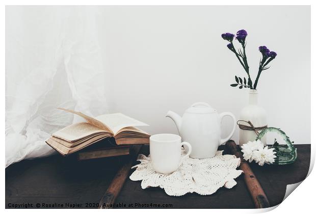 Afternoon tea  Print by Rosaline Napier