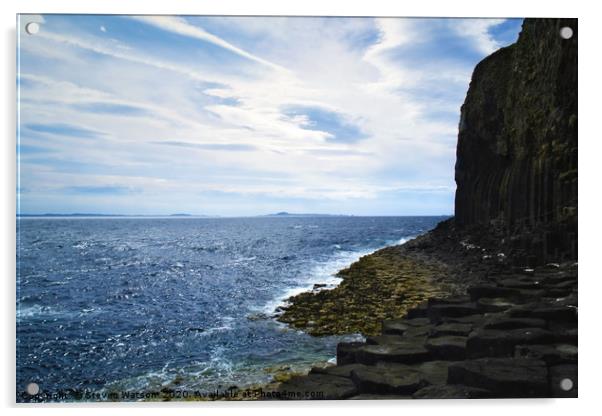 Staffa Acrylic by Steven Watson