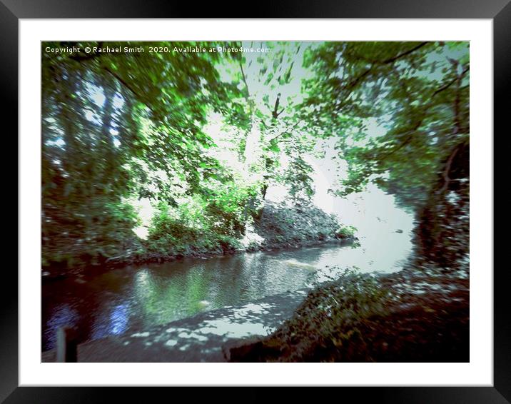 Peak Forest Canal Framed Mounted Print by Rachael Smith