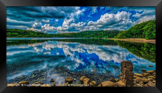 Tranquil Reflections Framed Print by David Whitehead