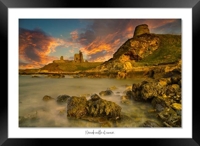 Newark castle at sunrise. Framed Print by JC studios LRPS ARPS