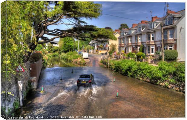 Sidmouth Ford  Canvas Print by Rob Hawkins