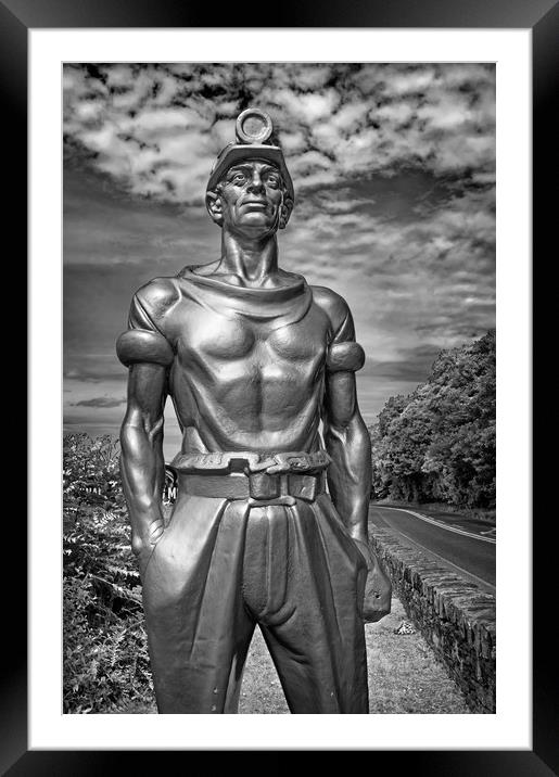 Man of Steel                              Framed Mounted Print by Darren Galpin