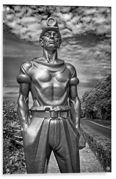 Man of Steel                              Acrylic by Darren Galpin