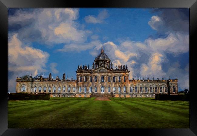 Castle Howard Framed Print by Colin Metcalf