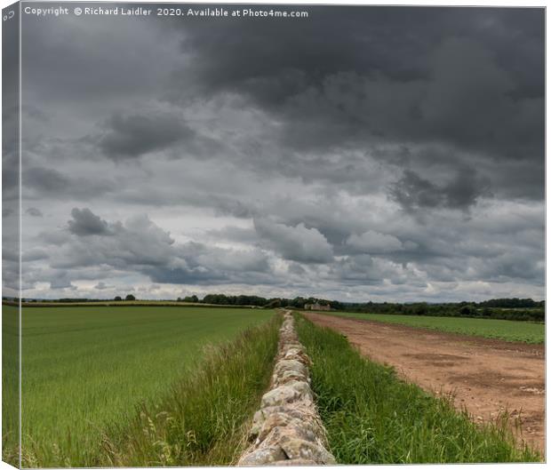 Weather Front Moving In Canvas Print by Richard Laidler