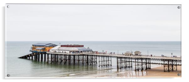 Cromer Pier panorama Acrylic by Jason Wells