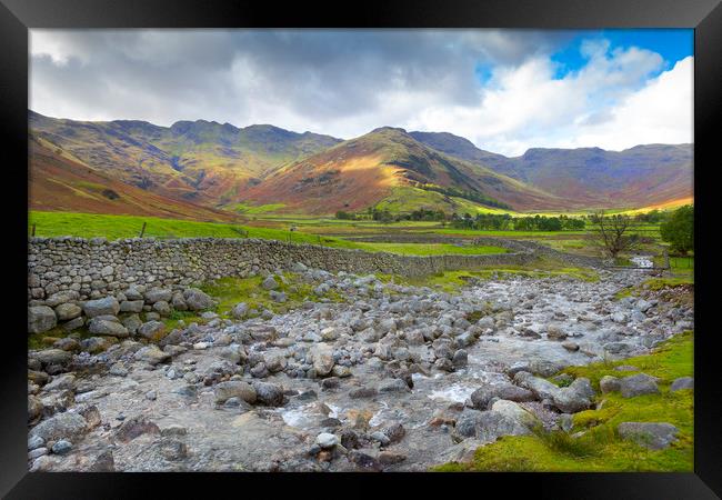 Cumbrian View Framed Print by David Hare