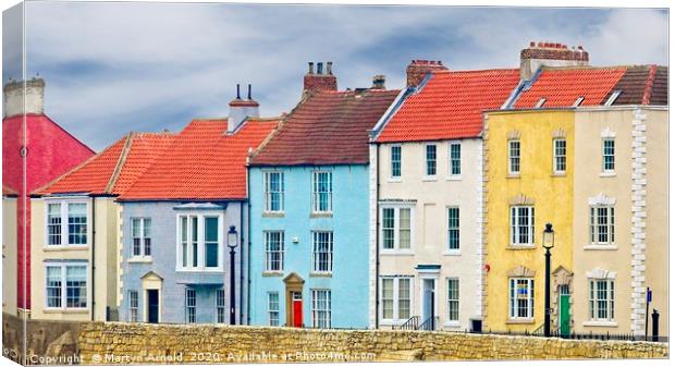 Hartlepool Harbour House Panorama Canvas Print by Martyn Arnold
