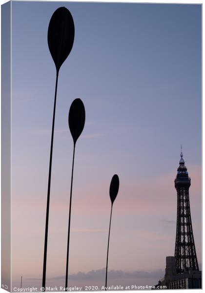 Pastel Tower  Canvas Print by Mark Rangeley