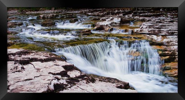Stainforth Force Panorana Framed Print by David McCulloch