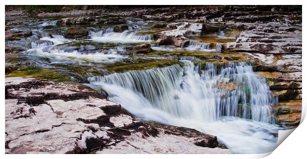 Stainforth Force Panorana Print by David McCulloch