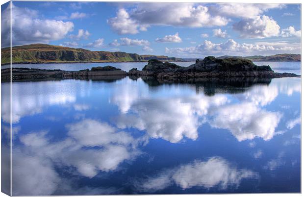 Easdale Island Canvas Print by R K Photography