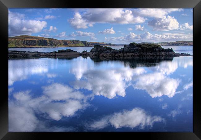 Easdale Island Framed Print by R K Photography