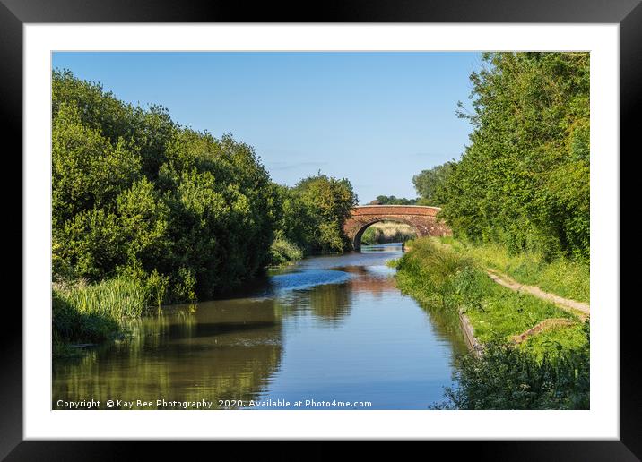 Kennet and Avon Canal  Framed Mounted Print by KB Photo