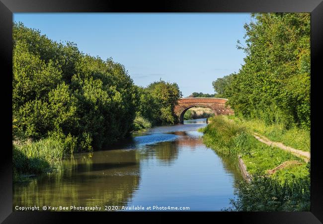 Kennet and Avon Canal  Framed Print by KB Photo