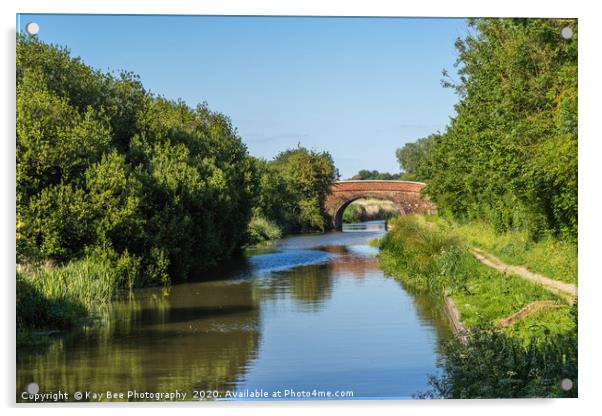 Kennet and Avon Canal  Acrylic by KB Photo