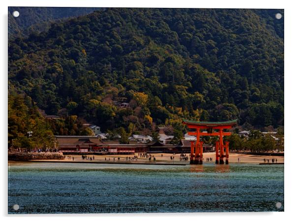 Hiroshima And Miyajima of japan Acrylic by Yagya Parajuli