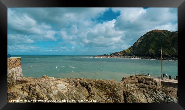 Ilfracombe Framed Print by Jane Metters