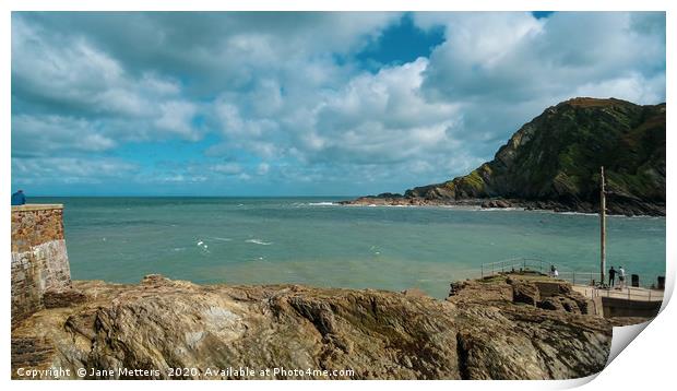 Ilfracombe Print by Jane Metters
