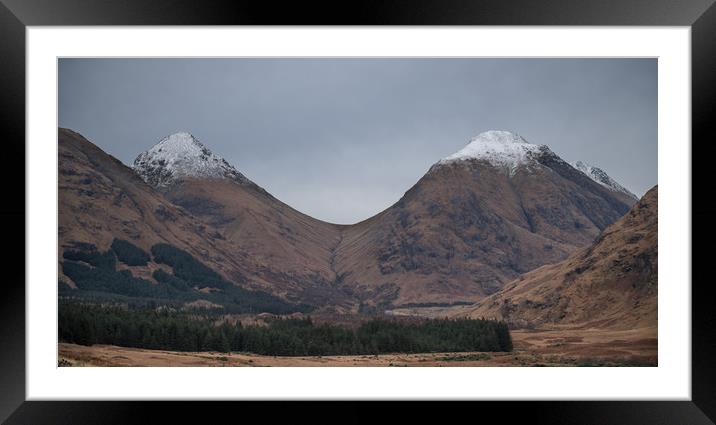 Imposing Giants Framed Mounted Print by John Malley