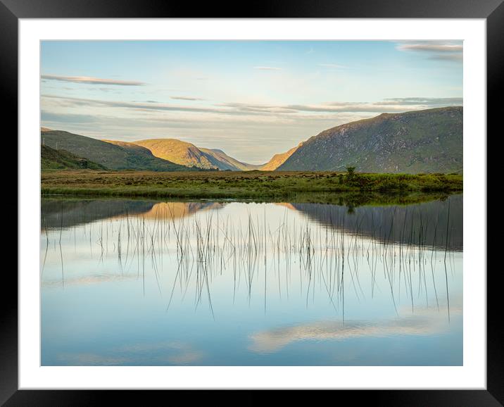 Lough Veagh, Glenveagh Nat Park, Donegal, Ireland Framed Mounted Print by Dave Collins