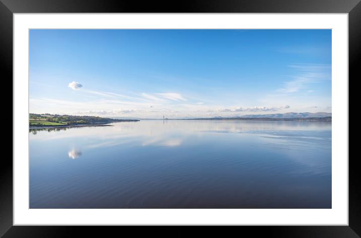 Cloud over the Firth of Forth Framed Mounted Print by Dave Collins