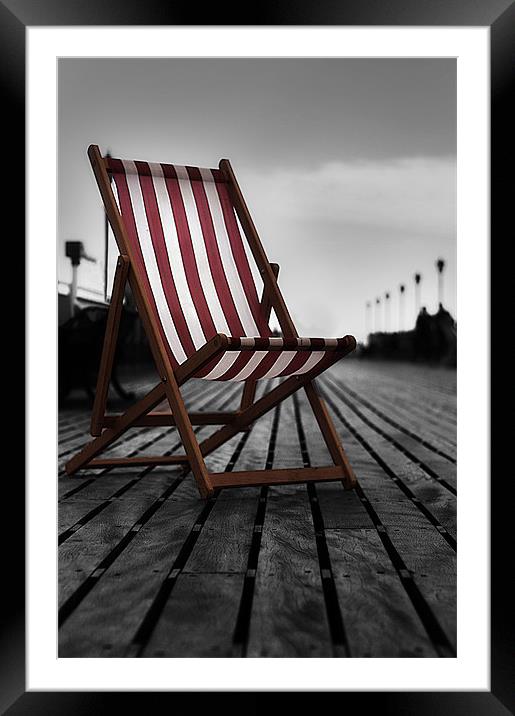 To be beside the seaside Framed Mounted Print by Lee Morley