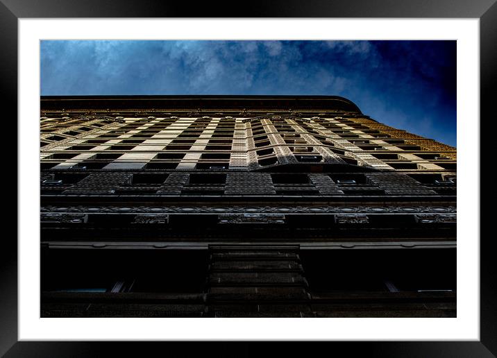 Flat Iron Framed Mounted Print by Erin Bolas