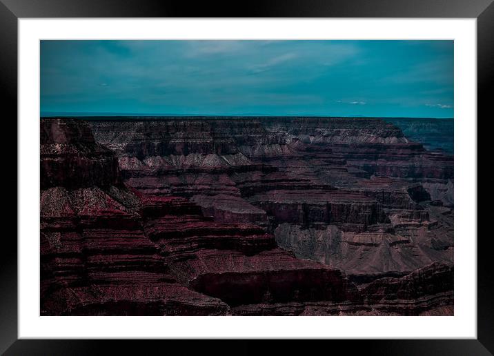 The Grand Canyon Framed Mounted Print by Erin Bolas