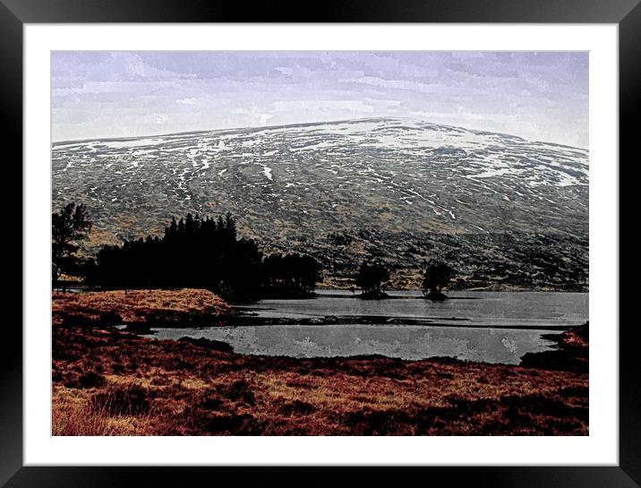 MOODY CORROUR Framed Mounted Print by dale rys (LP)
