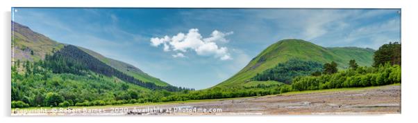 Thirlmere Panoramic Acrylic by Lrd Robert Barnes