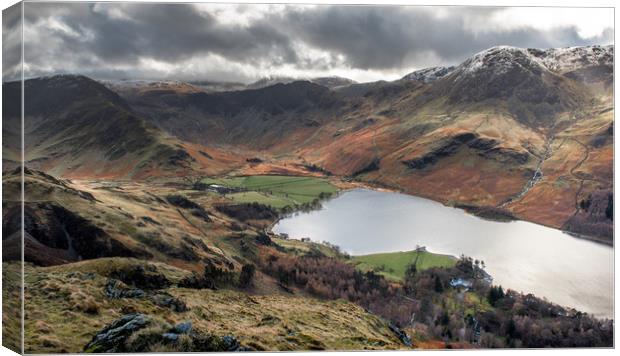 Head of Buttermere Canvas Print by John Malley