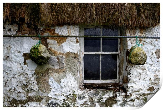 Window and Whitewash                               Print by Chris Drabble
