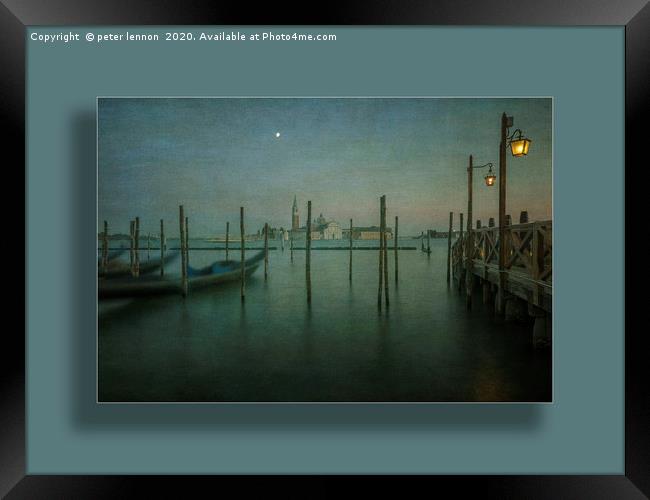 Venice Old Masters 2 Framed Print by Peter Lennon