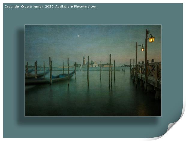 Venice Old Masters 2 Print by Peter Lennon