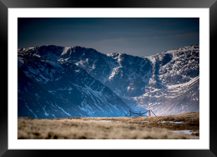 The Fell Gate Framed Mounted Print by John Malley